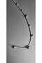 Stainless Steel Ball Necklace-Silver - 3