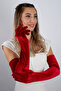 Long Velvet Evening Gloves Party Prom Wedding Accessory - 3