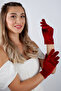Short Velvet Evening Gloves Party Prom Costume Accessory - 4
