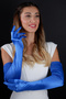 Long Wedding Bridal Opera Gloves Special Evening Dress Gloves for Wedding Henna - 5