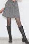 Women's Patterned Jacquard Skirt - 2
