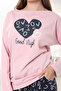 Cotton Long Sleeve Women's Pajama Set - 2