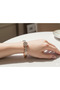 Elegant Stone Clamp Bracelet - 3