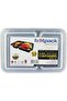 Disposable Microwavable, Food Storage Contaner, 2 Compartment Black Base Bento Meal Prep Con