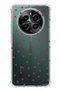 Realme 12 Plus Compatible Red Hearts Design Printed Silicone Case