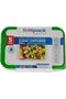 Heavy Duty Clear Microwave Container 650ml with Multicolour Lids, 5 Sets - 4