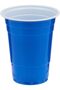 Blue Plastic Cups, 16 oz, Durable Disposable Cold Drink Cups for Parties and Events - 4