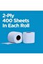 Soft N Cool Toilet Roll 2 Ply 400 Sheets 8+2 Free Rolls Offer Pack - 6