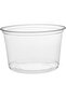 Disposable PET, Clear, Food Storage, Deli Container Round with Lid 16 ounce, 10 Pieces - 3