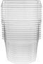 Disposable PET, Clear, Food Storage , Deli Container Square 16 ounce with Lid, 10 Pieces - 2