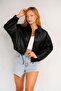 Pb Oversize Bomber Leather Jacket - 3