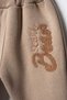 Atkili Ayicik Süzene Embroidered Winter Fleece 3-Thread Fabric Baby Boy Top and Bottom 2-Piece Set - 5