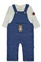 Jakarli Quilted Salopet 2-Piece Set (Bearish) Indigo
