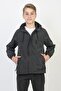Boy's Hooded Pocket Lined Seasonal Raincoat - 6