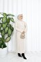 Button Detailed Knitwear Skirt Suit - 2