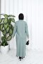 Button Detailed Knitwear Skirt Suit - 5