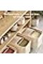 5kg Rice Dispenser And Grin Storage Container Mesuring Cup Seled Bin Cerel Nuts And - 3