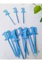 20 Pcs Blue Number 1 Cupcake Picks - Baby Boy Birthday Cake Decoration Supplies - 6