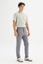 Erkek Örme Chino Pantolon Gray - 5