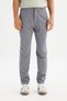 Erkek Örme Chino Pantolon Gray - 2
