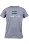 SWEDEN WITH FLAG