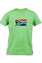 SOUTH AFRICAN FLAG BURN