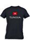 TUNISIA WITH FLAG