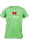 TUNISIA WITH FLAG