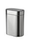 BROGRUND Touch Top Bin Stainless Steel 4L Compact Waste Bin for Bathroom or Kitchen