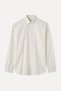 Men's Ecru Regular Fit Long Sleeve Shirt