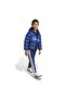 Synthetic down Children's Navy Blue Hooded Coat - 3