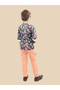 Printed Buttoned Shirt and Pant Set - 4