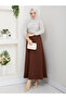 Women's Puff Scuba Skirt - 4