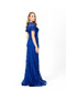 Fish Form Lace Evening Dress - 5