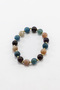 Natural Stone Elastic Bracelet Stones; Sunstone, Garnet, Apatite - 8