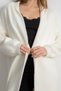 Women Shawl Collar Soft Textured Long Knitwear Cardigan - 2