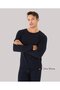 Jiber Men's Black Winter Warm Long Thermal Underwear - Special Packaging-174 - 2