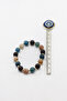 Natural Stone Elastic Bracelet Stones; Sunstone, Garnet, Apatite - 6