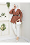 Puf Scuba Belted Jacket - 5