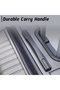 Lightweight 2PCS SET (20/24 Inch) ABS Luggage Hard Shell Trolly with smooth spinner wheels - 6