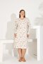 100% Cotton Long Sleeve Women's Dress 91226 - 7