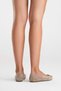 Torselel Women's Genuine Leather Stone Detailed Ballet Flats Mink Suede Color-Match Leather Lining - 4