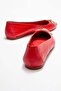 Veibola Women's Genuine Leather Ballet Flats Red Color-Match Leather Lining - 6