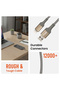 كابل PLUS IM-DC102 3A Lightning إلى USB، نايلون مضفر، شحن سريع ومزامنة بيانات، 1.2 متر - 3