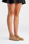 Aaron Women's Genuine Leather Ballet Flats Caramel Color-Match Leather Lining - 2