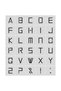Stencil Letter Painting Template X029 Letter Height 7 cm - 2