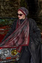 Color Gradient Special Design Tie-Dye Pattern Summer Shawl - 2