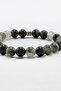 Gift Bracelet, Elastic Bracelet with Natural Stones; Bloodstone - 2