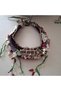 Handmade Only 1Pc,Authentic Ethnic Bohemian Natural Pearl Afghan with Accessories,Colorful,Short Women's Necklace - 3