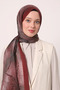 Color Gradient Special Design Tie-Dye Pattern Summer Shawl - 3
